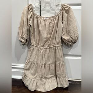 Sabo Off The Shoulder Sleeve Dress